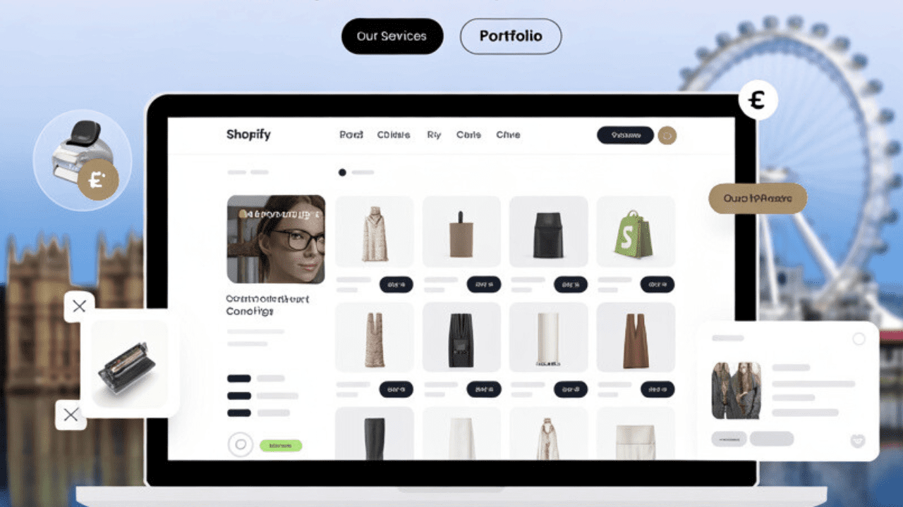 E commerce web development in London 