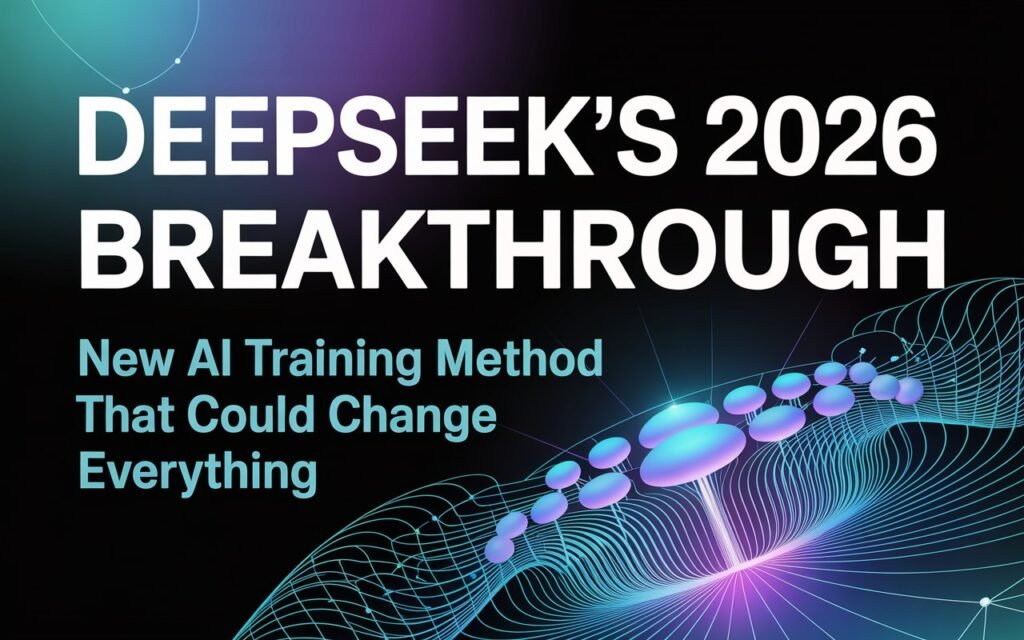 DeepSeek's 2026 Breakthrough: New AI Training Method That Could Change Everything